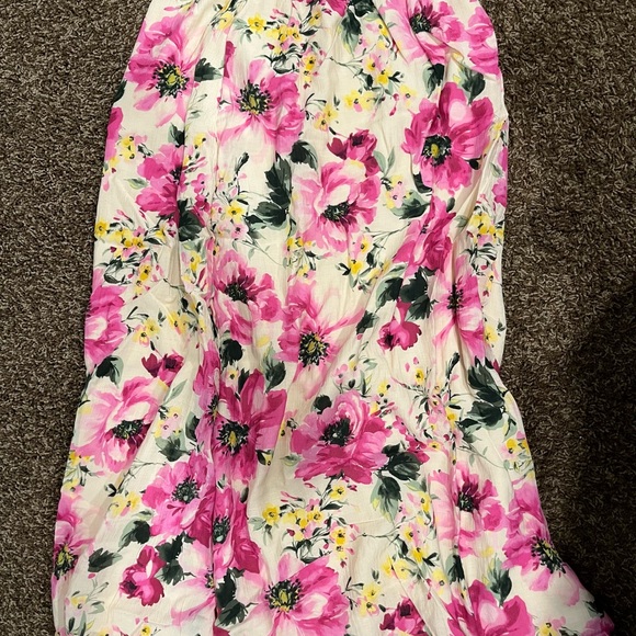 Abercrombie crinkled floral maxi skirt size S - Picture 2 of 4